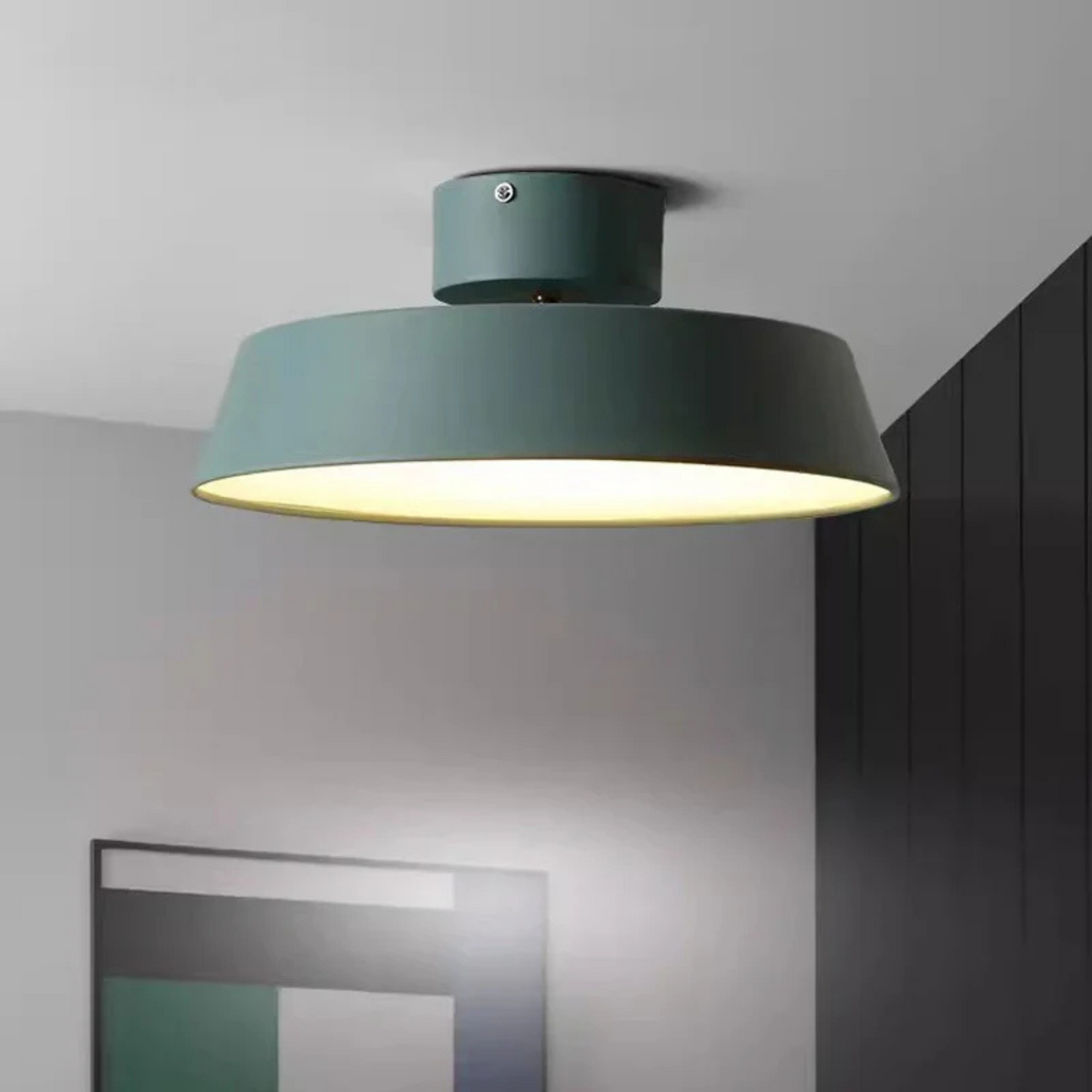 Rotating Adjustable LED Metal Directional Ceiling Light Fixture