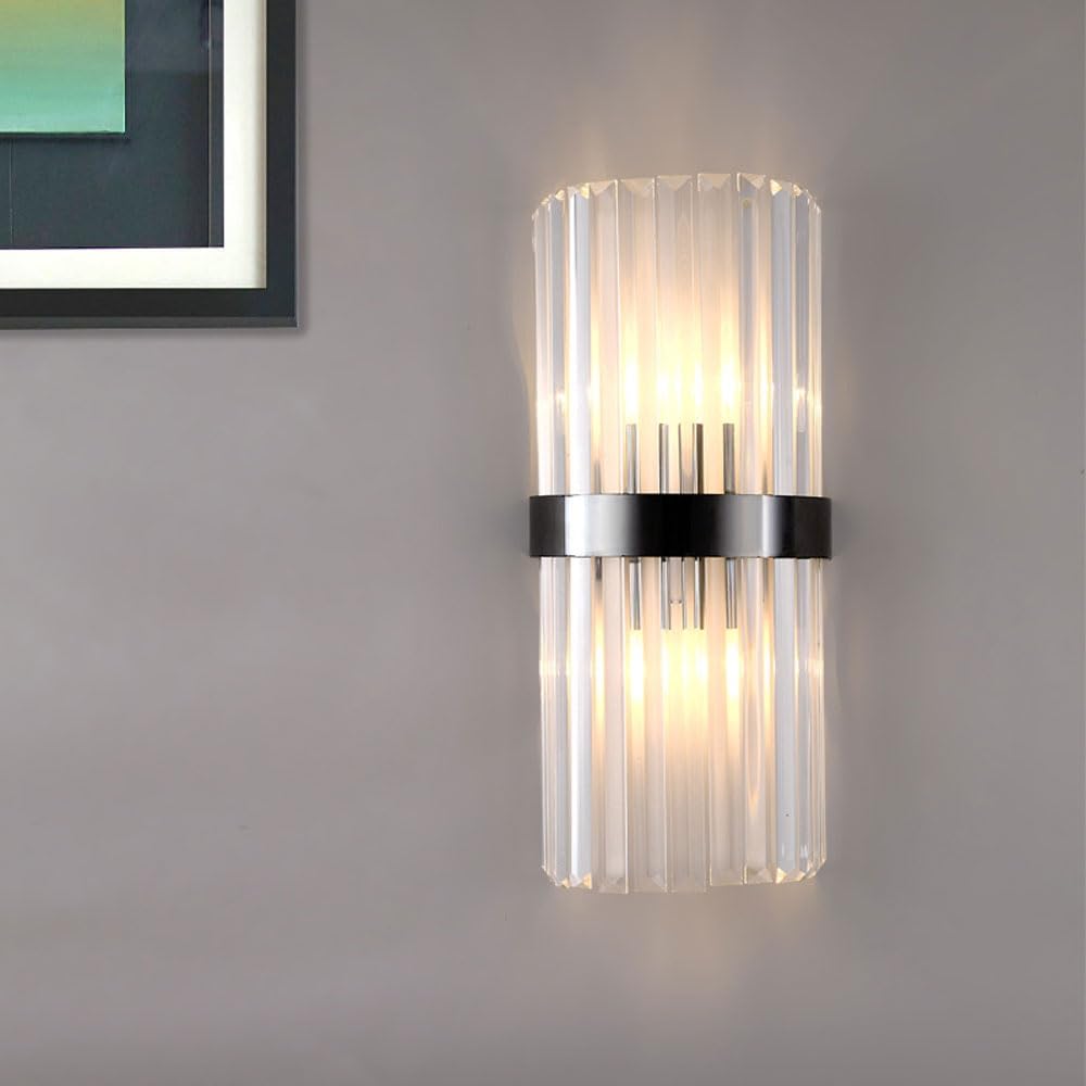 Modern LED Crystal Contemporary Dimmable Wall Sconce