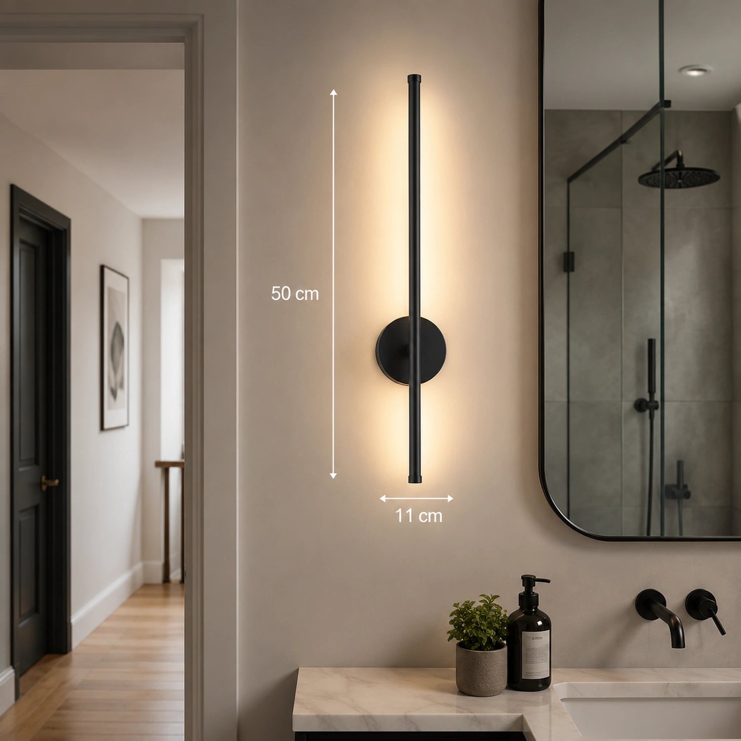 Nordic Touch Dimmable LED Wall Light