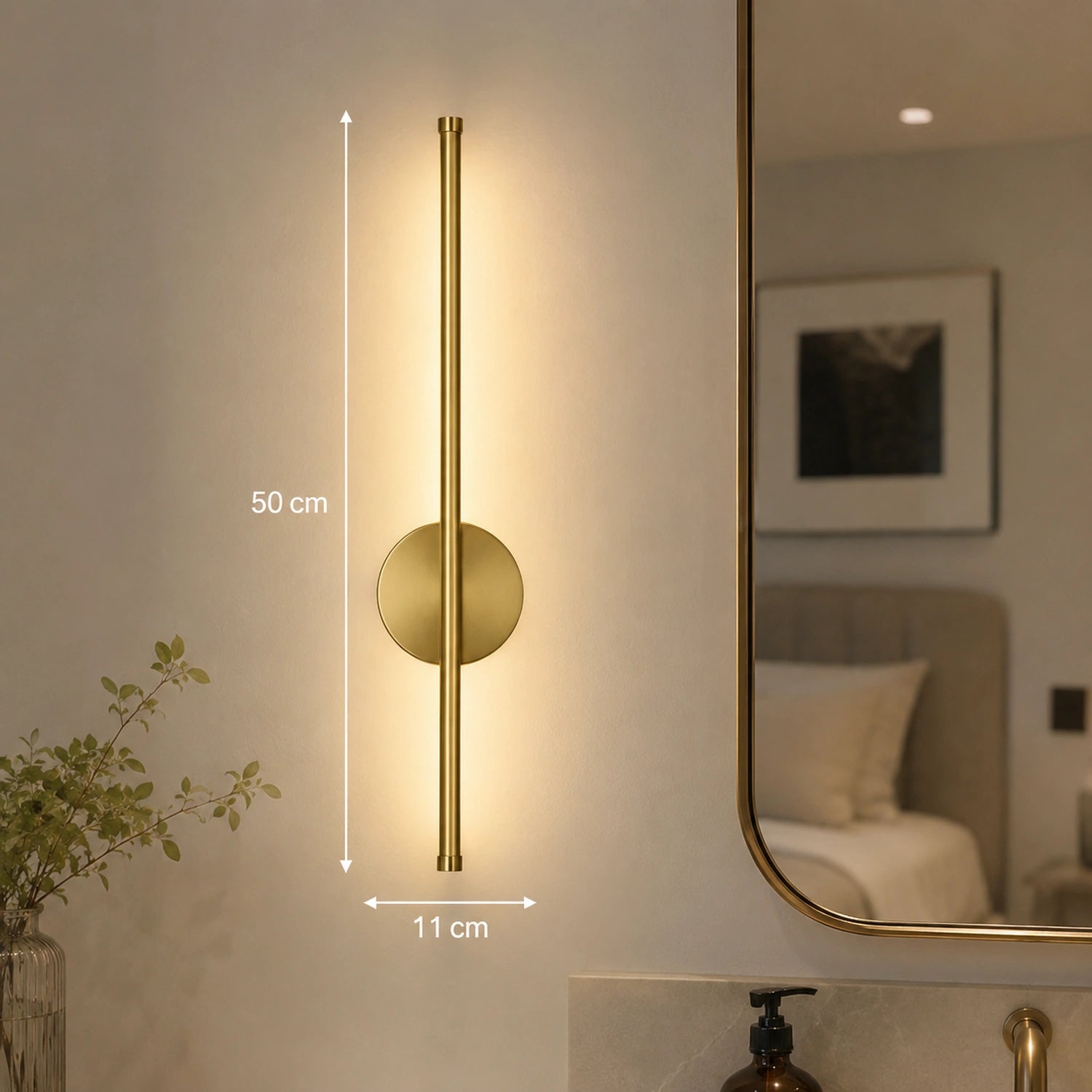 Nordic Touch Dimmable LED Wall Light