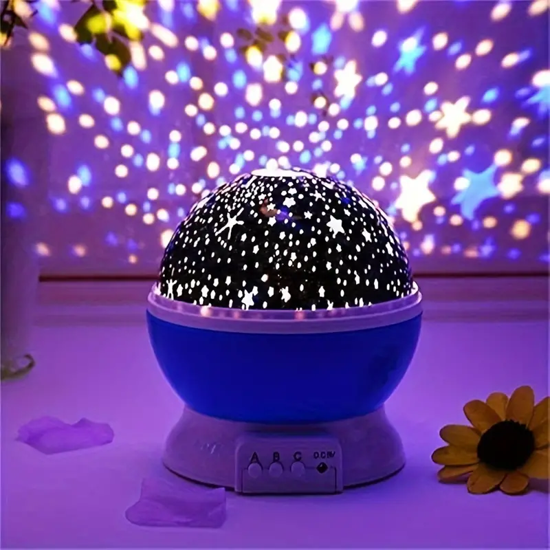 Star Projector Night Light For Bedroom - LED Galaxy Projector