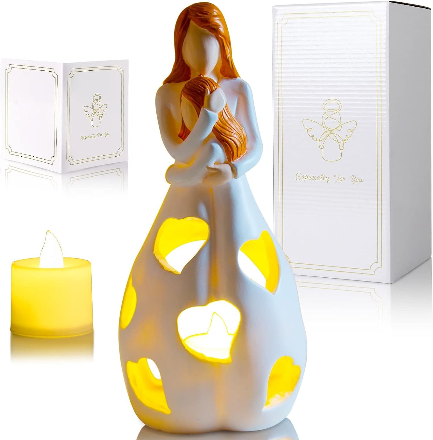 Heart LED Bedside Table Lamp - Night Light - Heart Shape