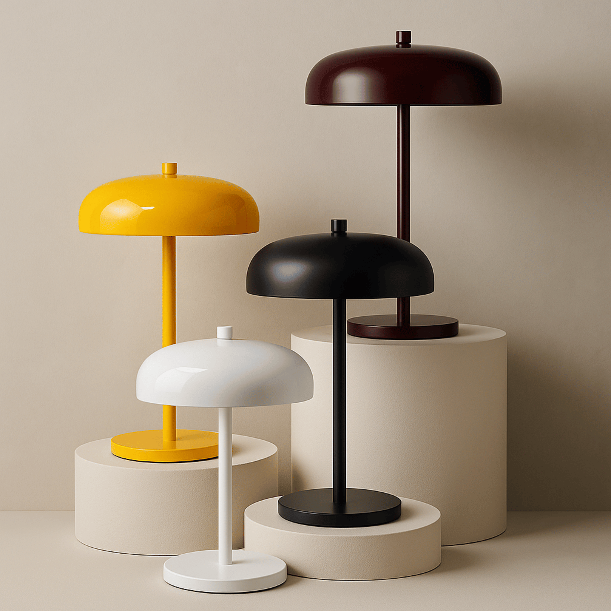 Rechargeable LED Table Lamp with Touch Control