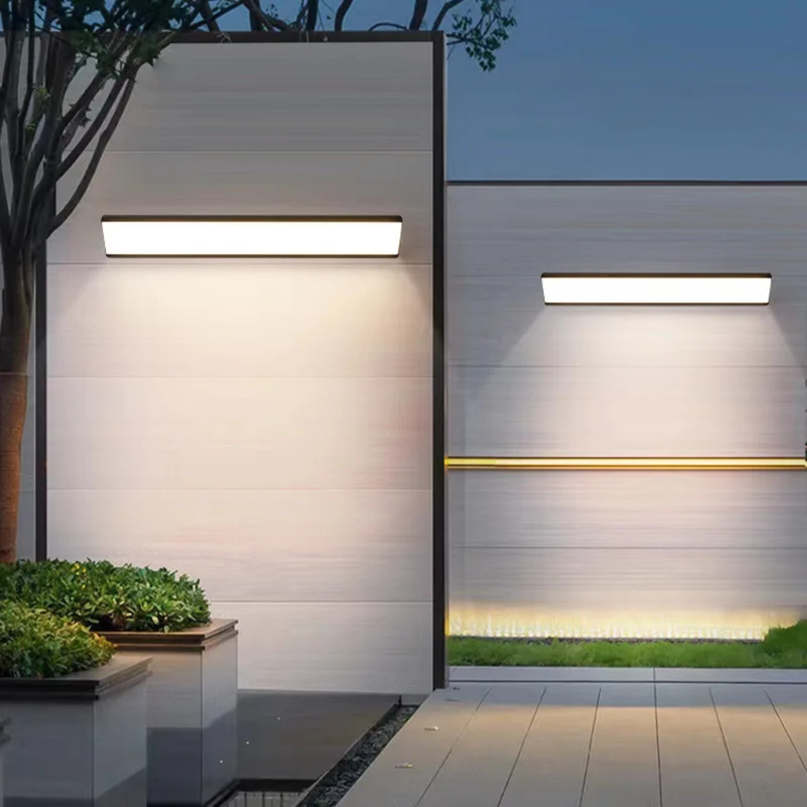 Modern LED Waterproof Exterior Terrace and Entrance Wall Sconce