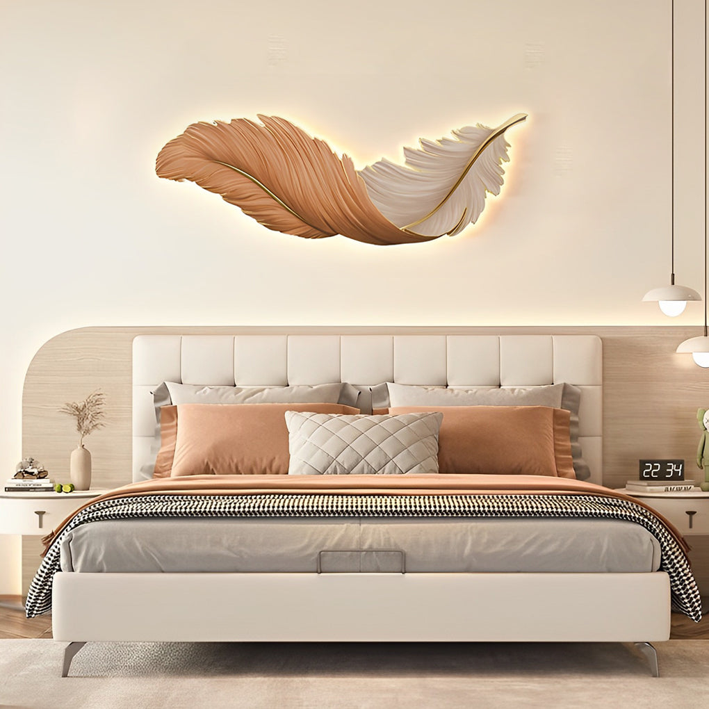 Modern LED Mural Wall Lamp with Remote Control