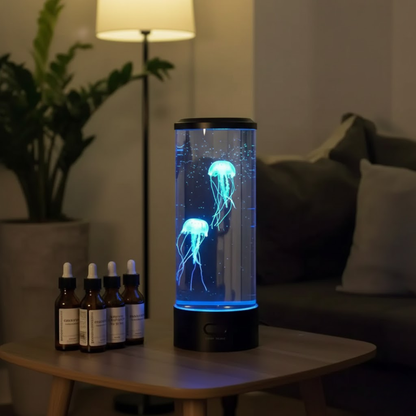 Modern LED Jellyfish Table Lamp for Bedroom - Mood Light - Bedside Night Light