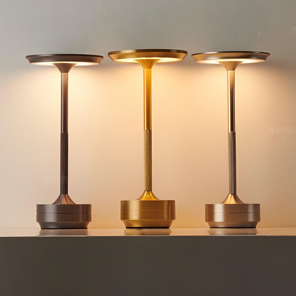 Modern Cordless Touch Dimmable LED UFO Design Table Lamp