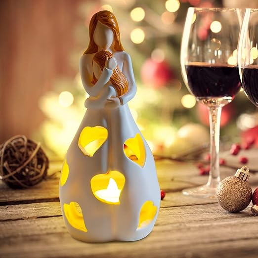 Heart LED Bedside Table Lamp - Night Light - Heart Shape