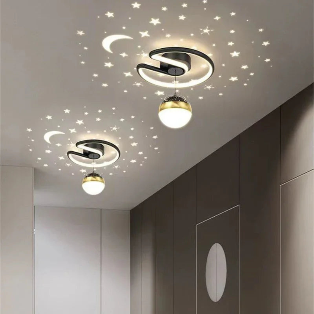 Starry Sky LED Modern Chandelier Style Ceiling Light - for Kids Room and Living Room
