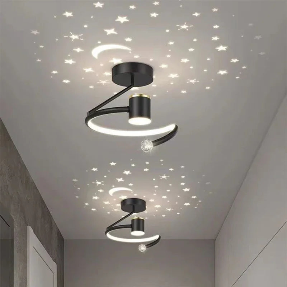 Starry Sky LED Modern Chandelier Style Ceiling Light - for Kids Room and Living Room