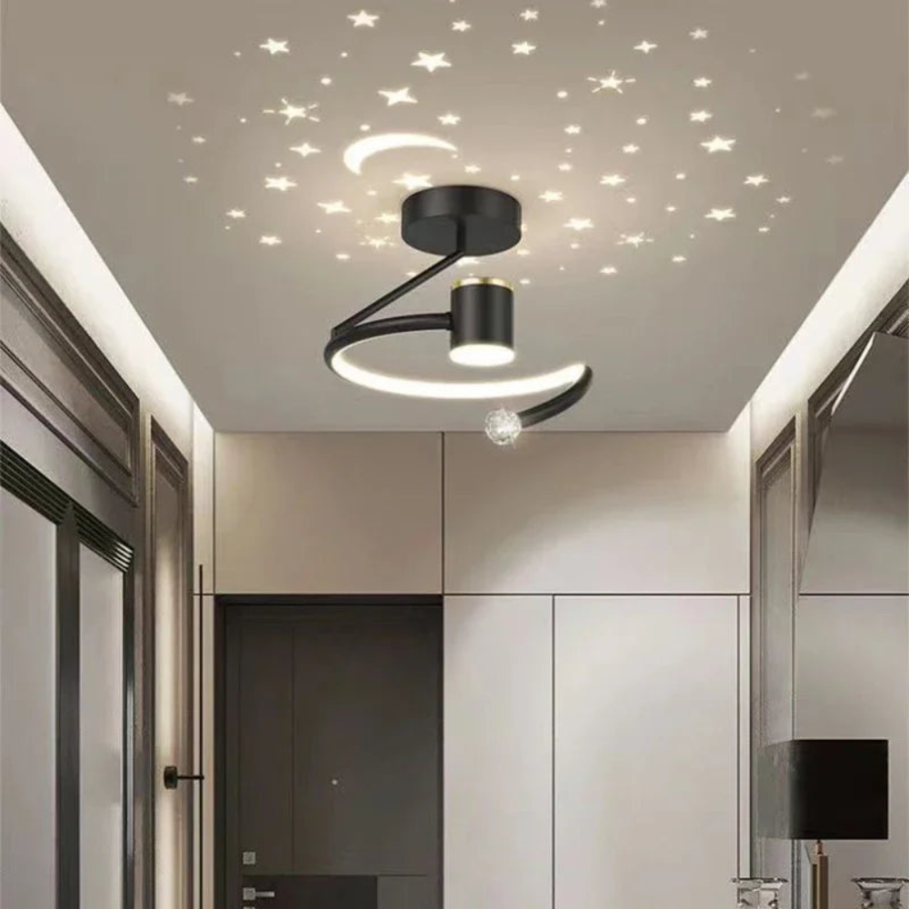 Starry Sky LED Modern Chandelier Style Ceiling Light - for Kids Room and Living Room