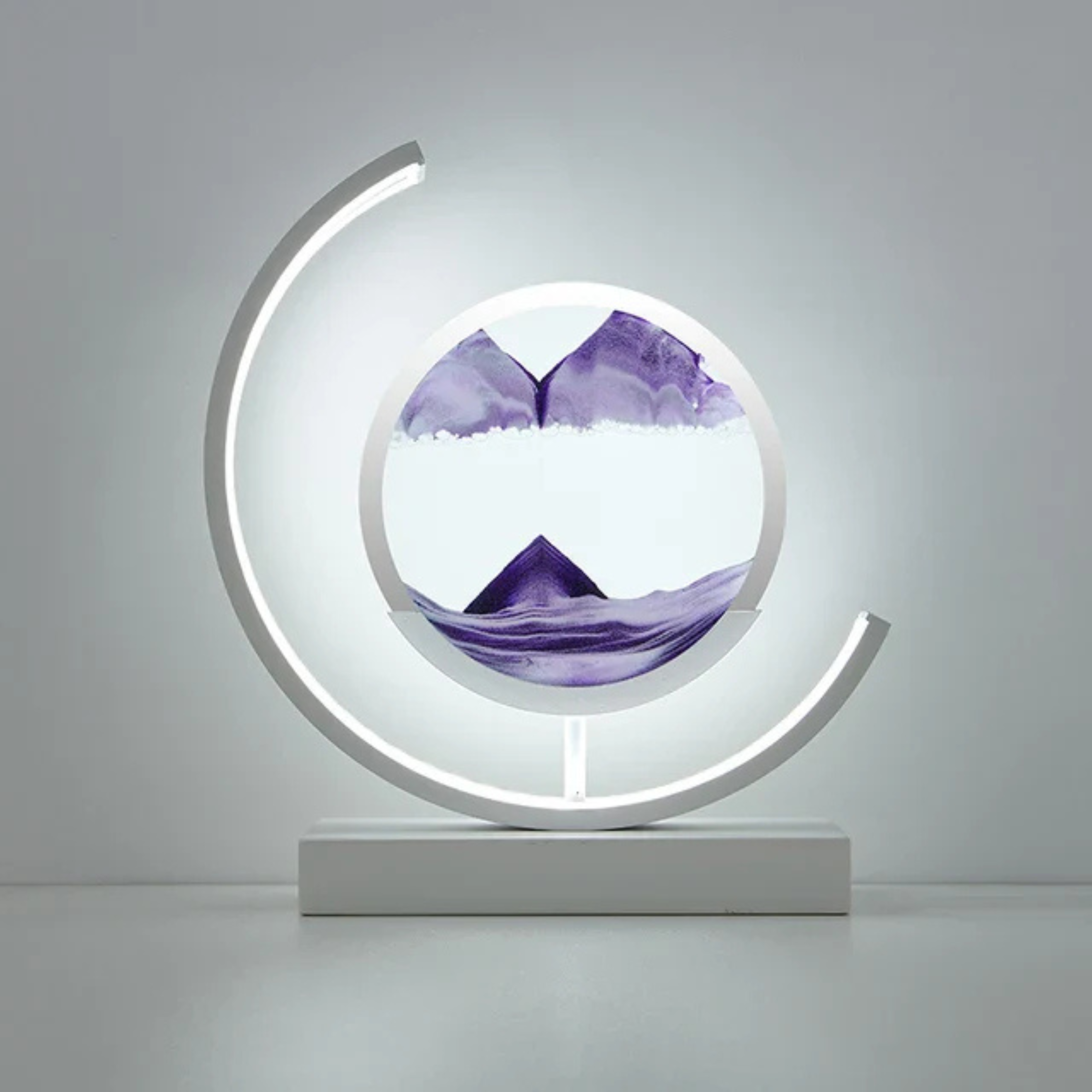 Kinetic Sand Art Ambient LED Contemporary Table Lamp
