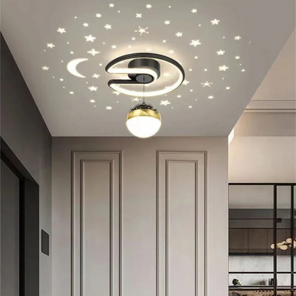 Starry Sky LED Modern Chandelier Style Ceiling Light - for Kids Room and Living Room