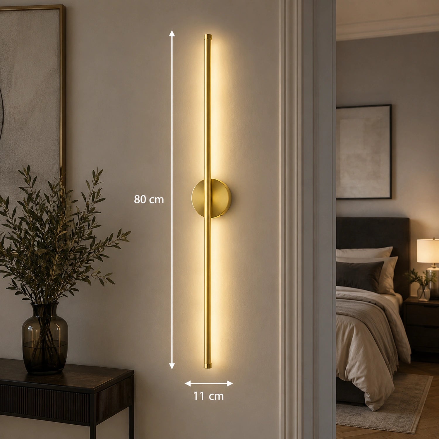 Nordic Touch Dimmable LED Wall Light