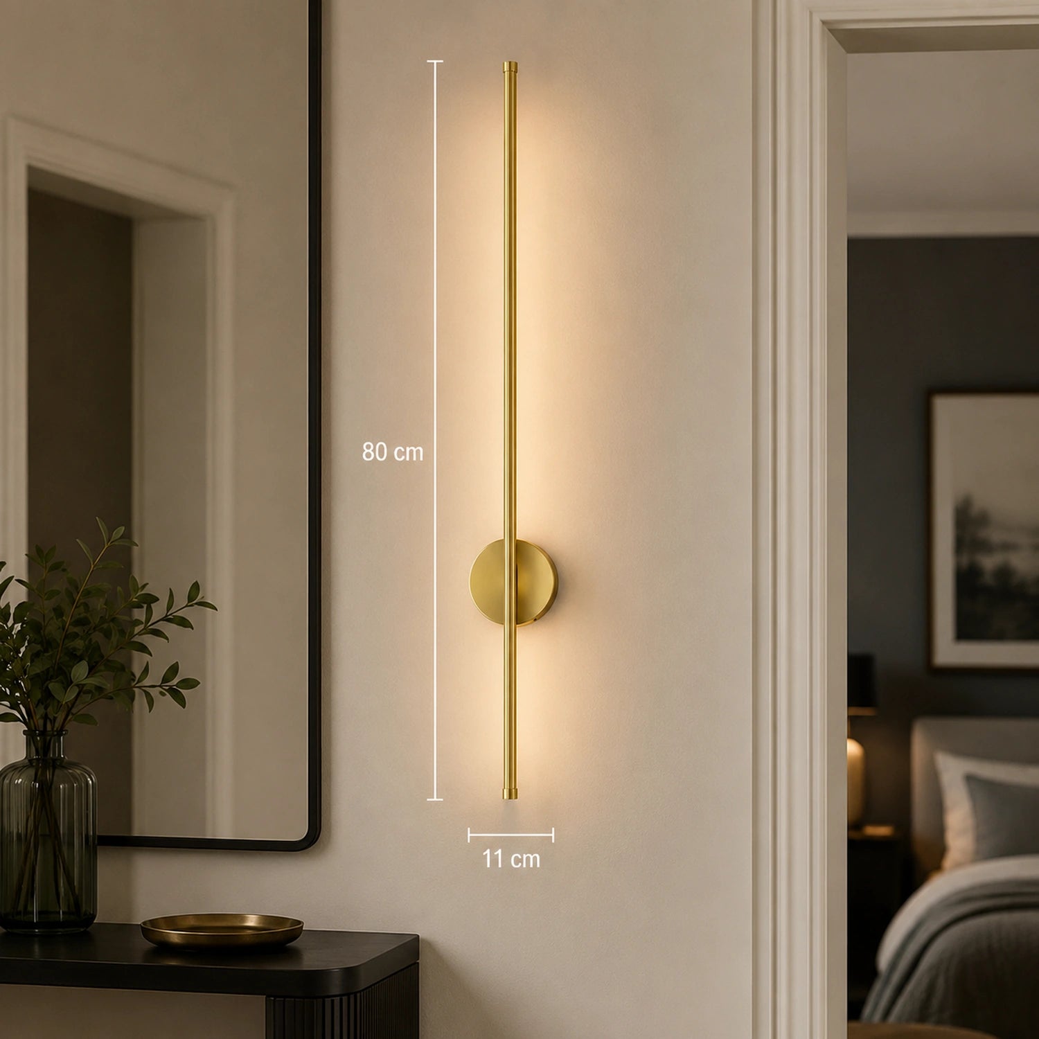 Nordic Touch Dimmable LED Wall Light