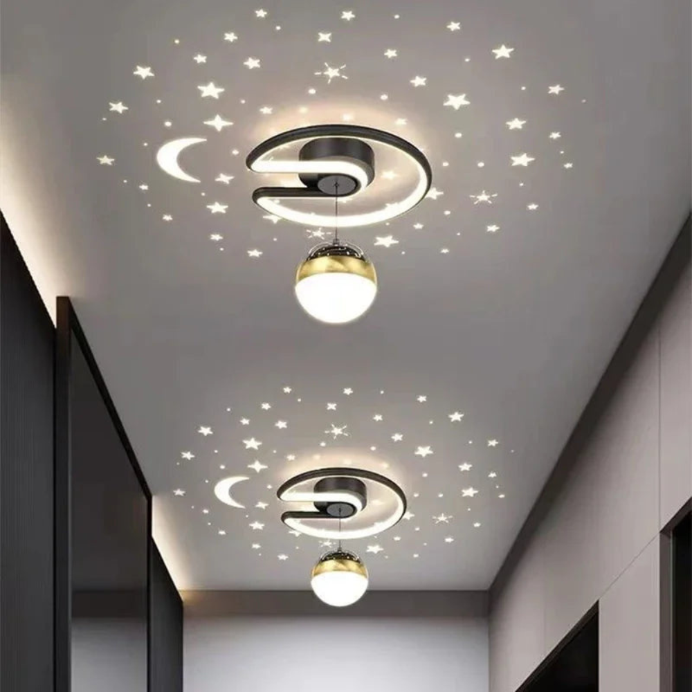 Starry Sky LED Modern Chandelier Style Ceiling Light - for Kids Room and Living Room