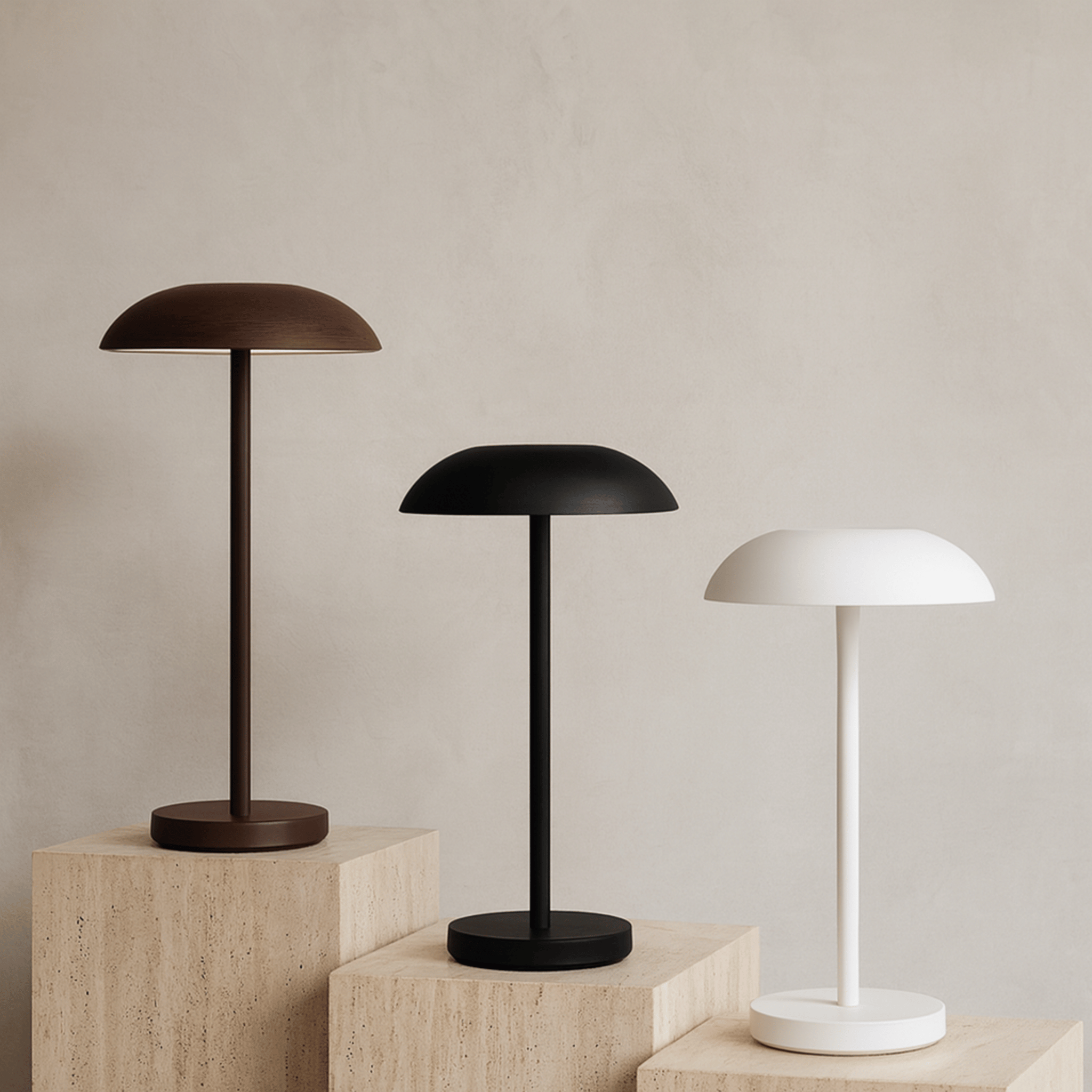 Rechargeable Bedside Table Lamp - Touch Control - Wireless LED