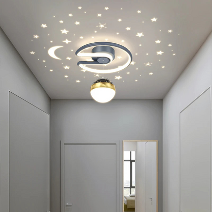 Starry Sky LED Modern Chandelier Style Ceiling Light - for Kids Room and Living Room