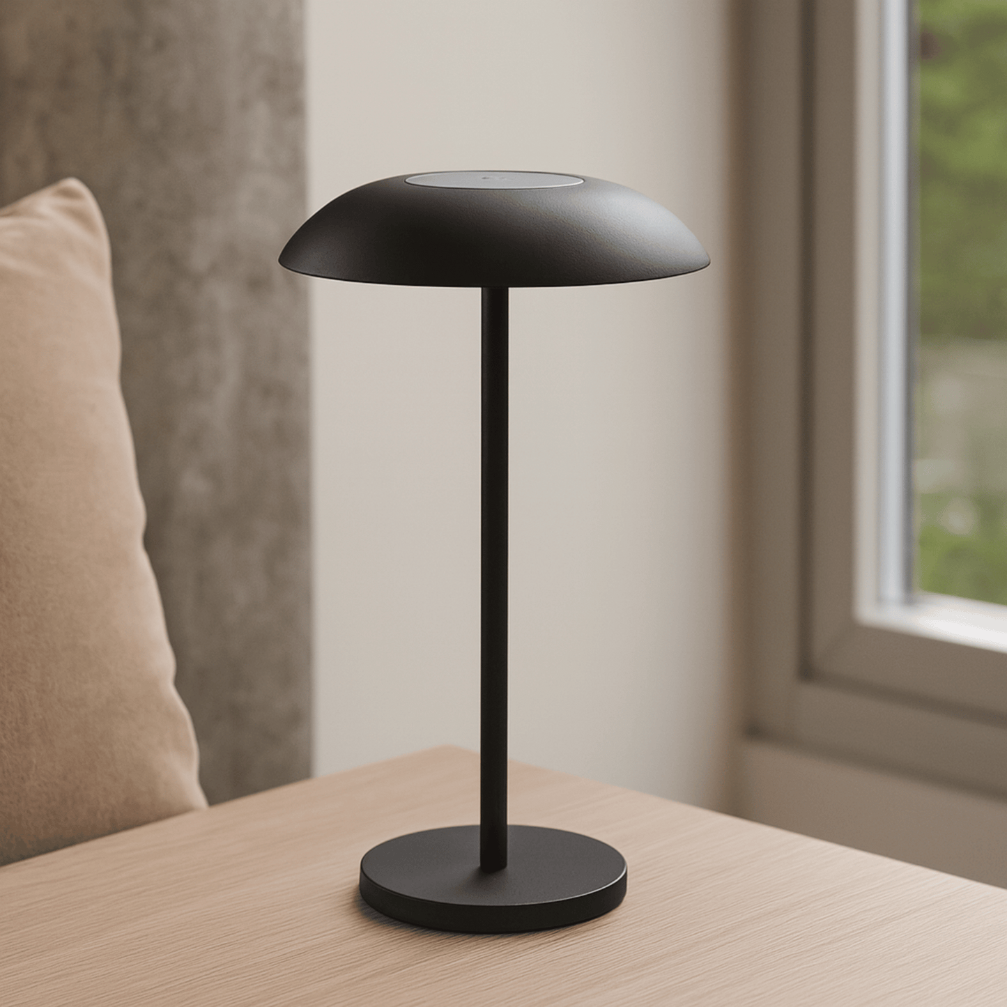 Rechargeable Bedside Table Lamp - Touch Control - Wireless LED