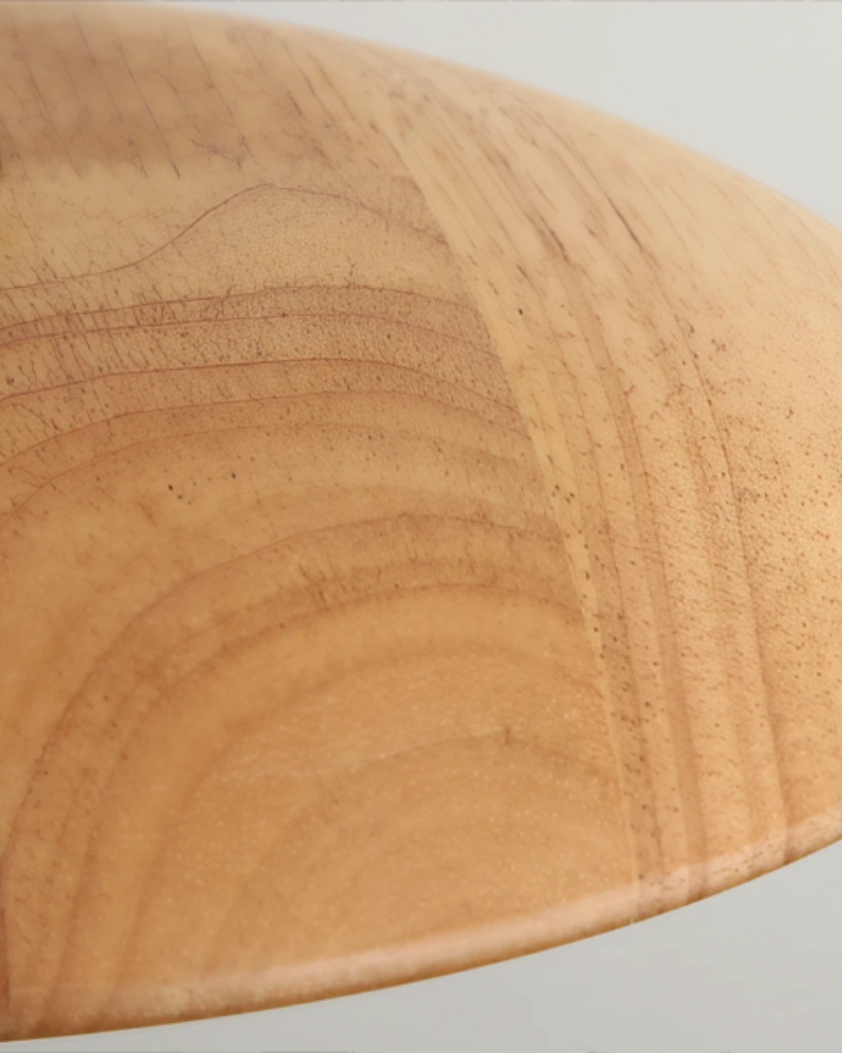 Minimalist Warm 3000K Wood Halo Pendant Light Kitchen Dining