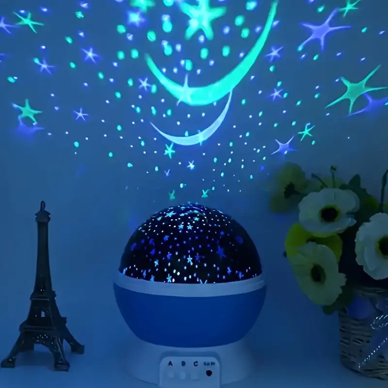 Star Projector Night Light For Bedroom - LED Galaxy Projector