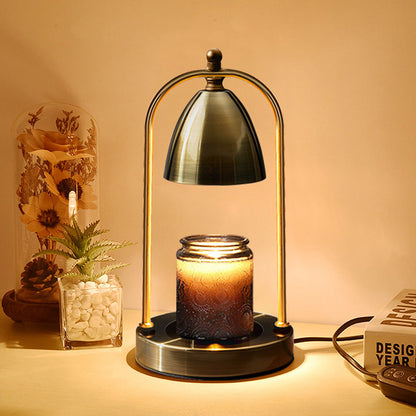 Contemporary Iron Mini Candle Warmer Lamp