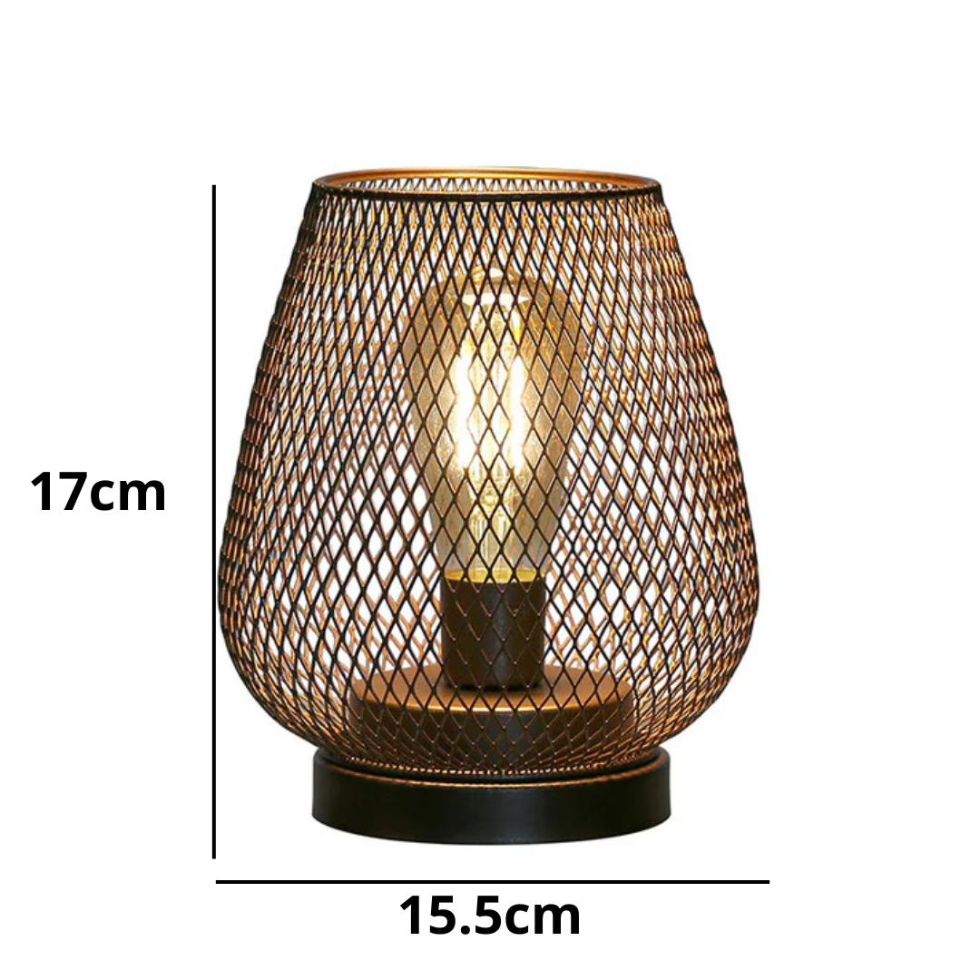 Wireless LED Lantern - Battery Operated Portable Table Light for Bedroom or Living Room