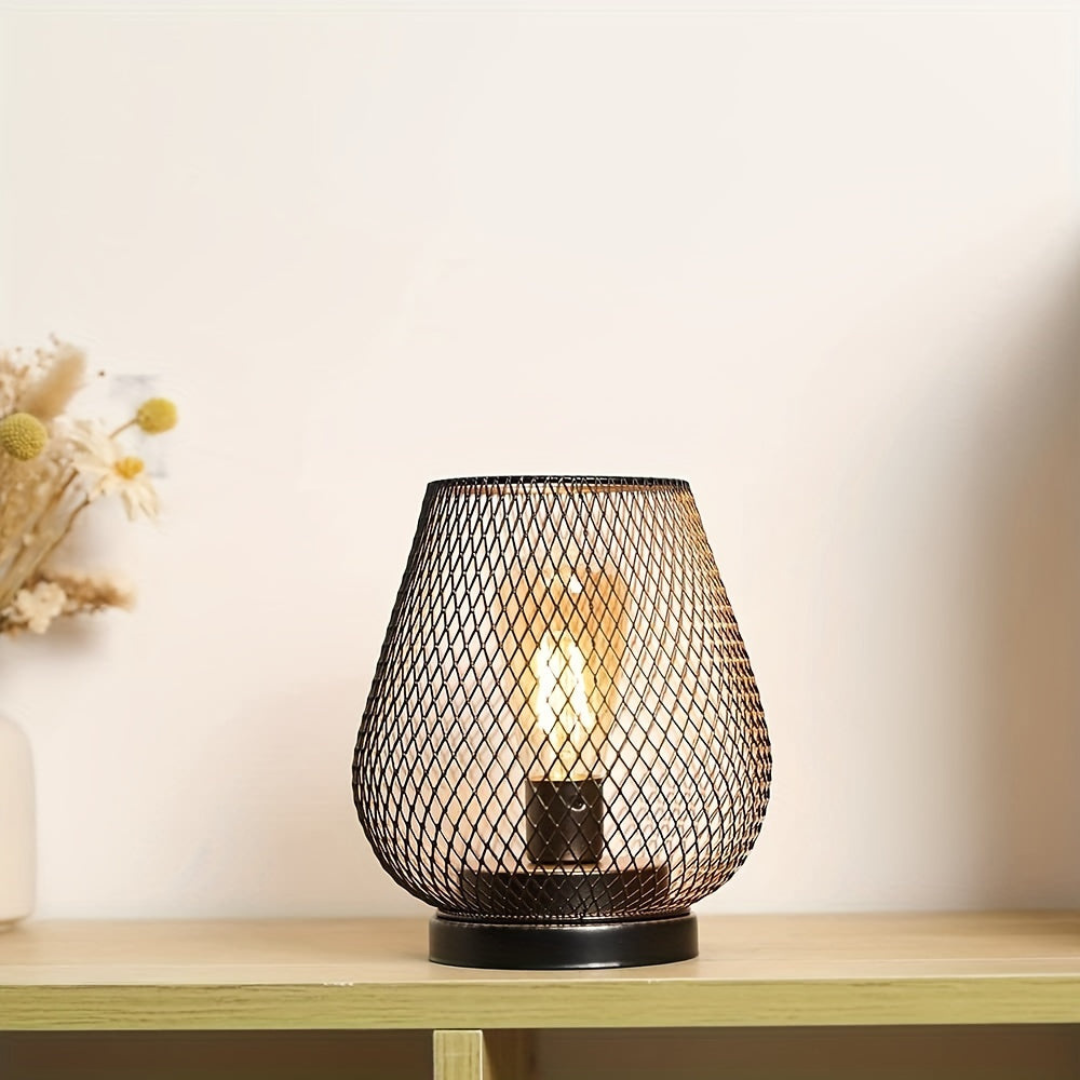 Wireless LED Lantern - Battery Operated Portable Table Light for Bedroom or Living Room