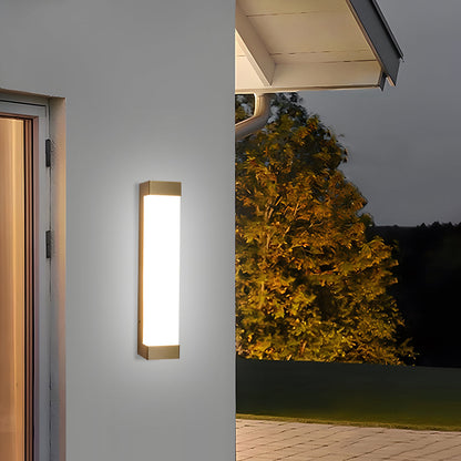 Sleek Waterproof LED Modern Slim Outdoor Wall Light