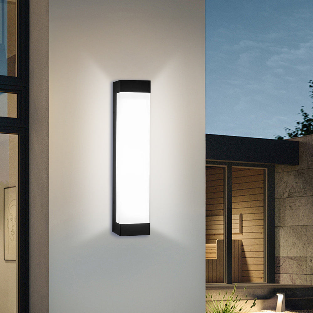 Sleek Waterproof LED Modern Slim Outdoor Wall Light