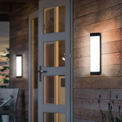 Sleek Waterproof LED Modern Slim Outdoor Wall Light