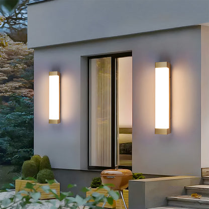 Sleek Waterproof LED Modern Slim Outdoor Wall Light