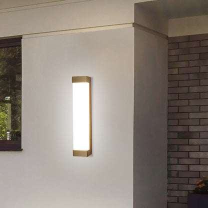Sleek Waterproof LED Modern Slim Outdoor Wall Light