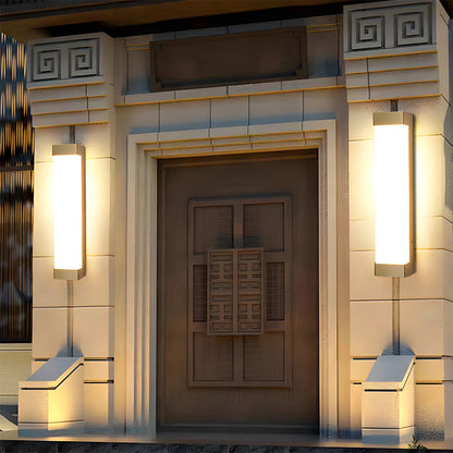 Sleek Waterproof LED Modern Slim Outdoor Wall Light