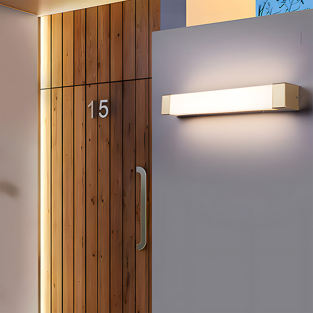 Sleek Waterproof LED Modern Slim Outdoor Wall Light