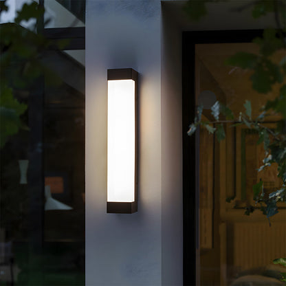 Sleek Waterproof LED Modern Slim Outdoor Wall Light