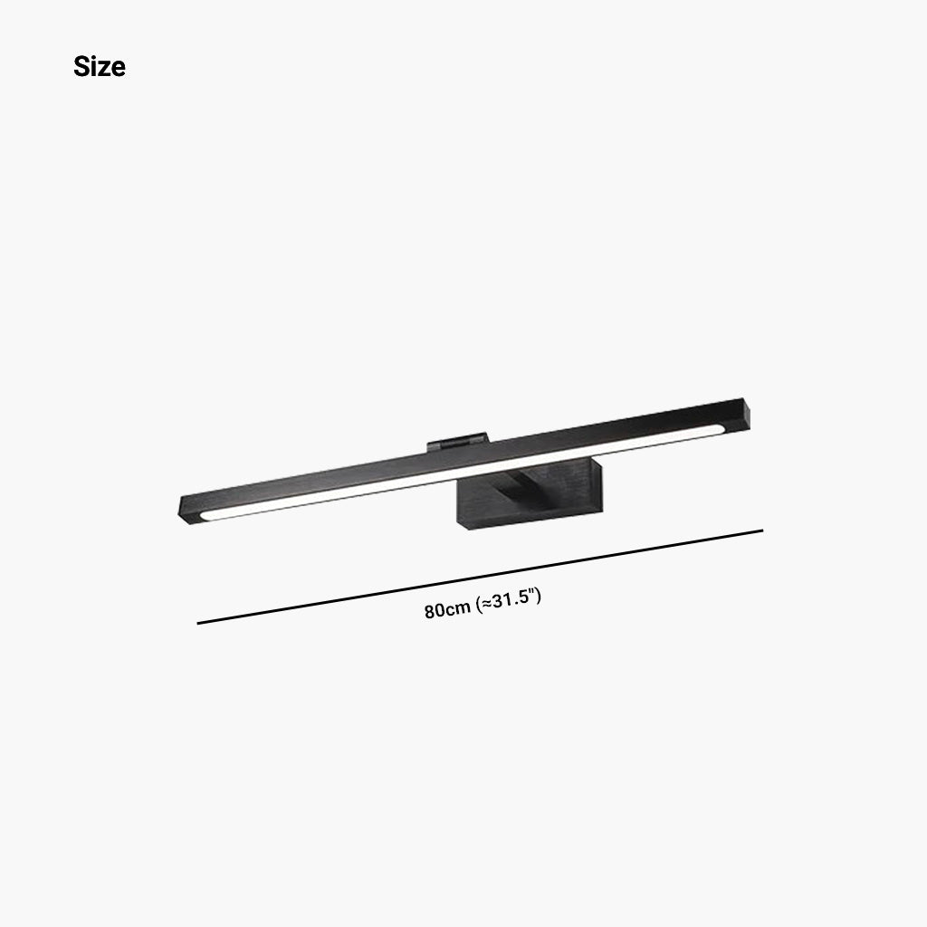 Minimalist Modern Aluminum Indoor Wall Light Bathroom Living Room