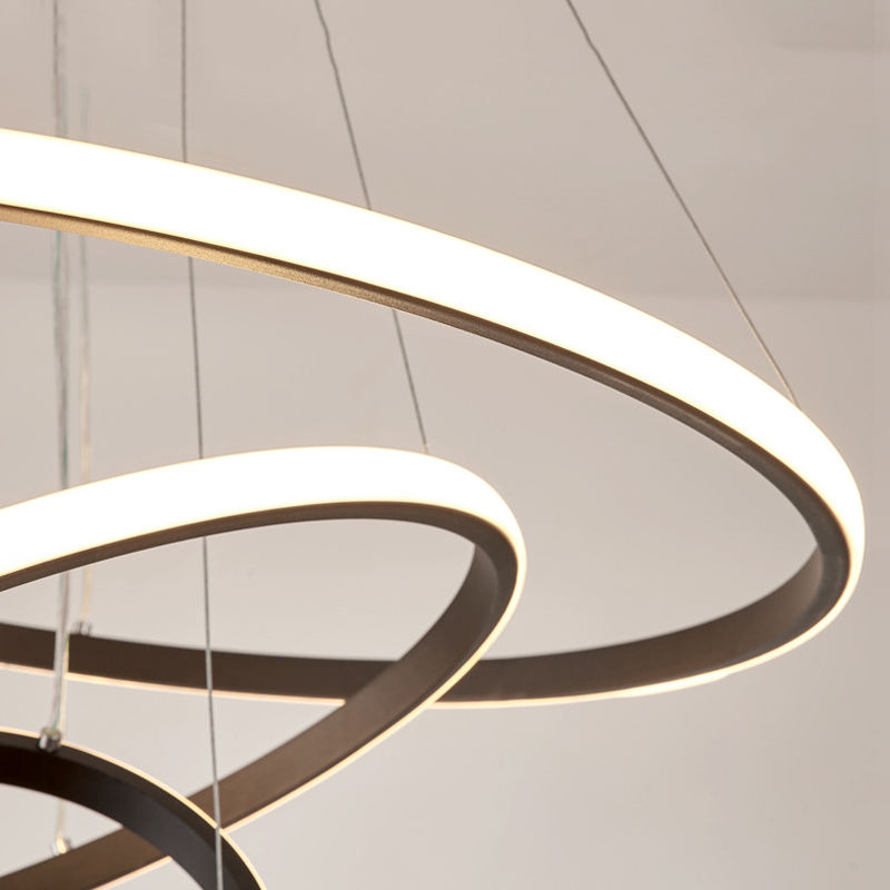Modern Dimmable LED Flush Mount Ceiling Light Adjustable Brightness Low Profile