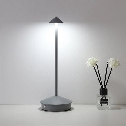 Cordless Bedside Table Lamp for Bedroom - Touch Control - Dimmable Rechargeable LED