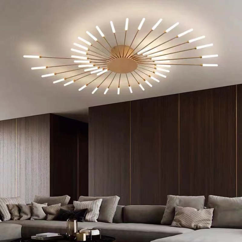 Modern Minimalist lines Ceiling Light Fixture