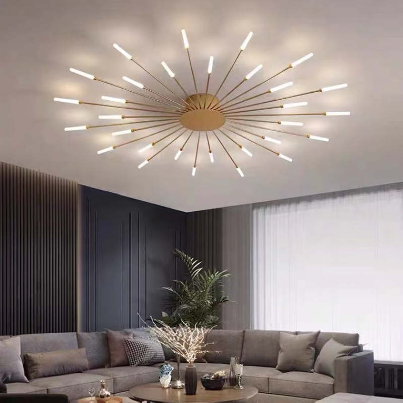 Modern Minimalist lines Ceiling Light Fixture