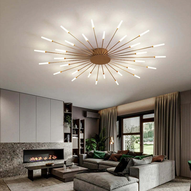 Modern Minimalist lines Ceiling Light Fixture