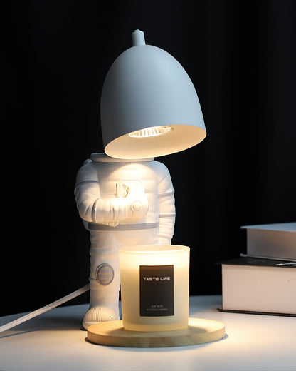 AstroLite Warming Candle Lamp – Astronaut Figure