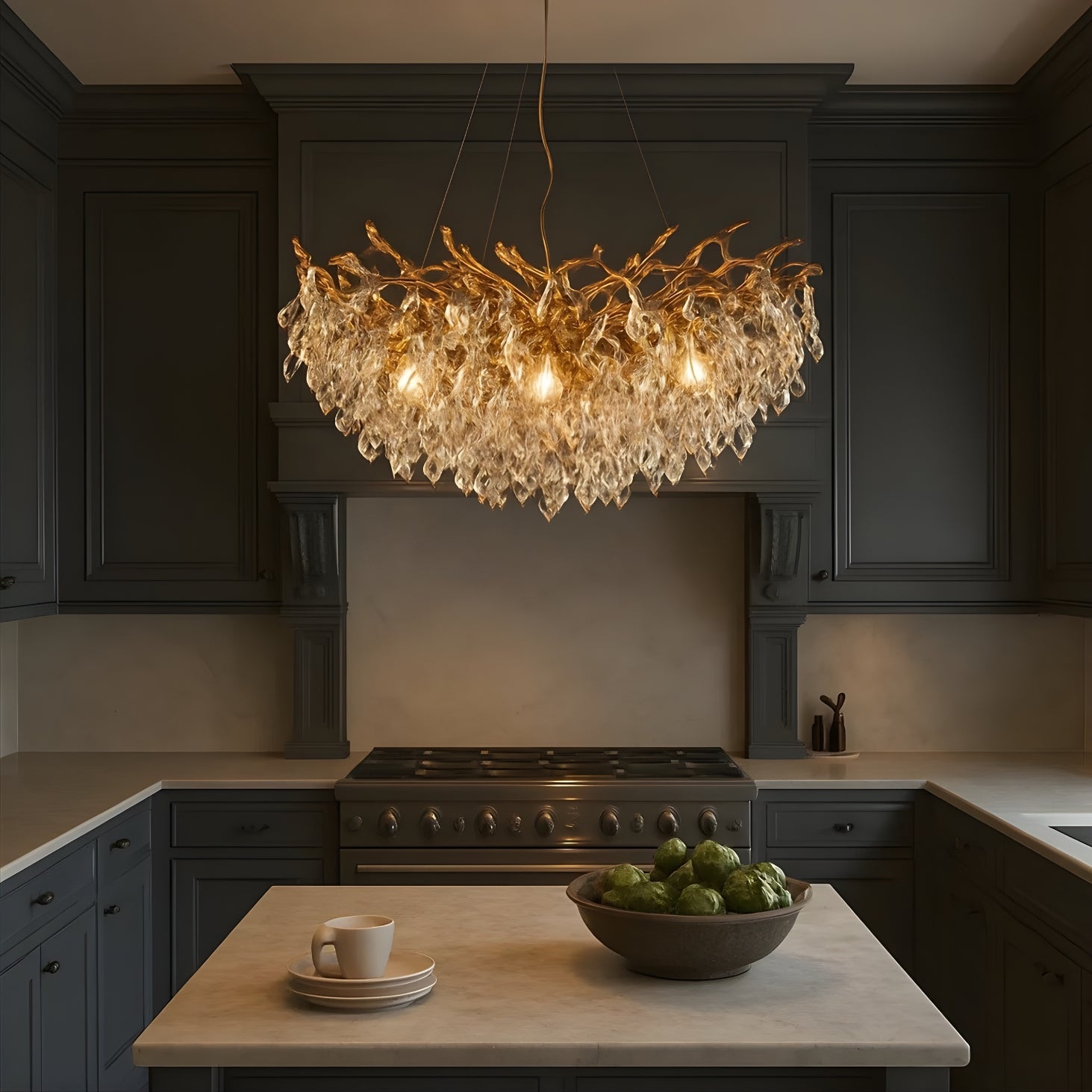 Modern Crystal Ceiling Chandelier Lamp