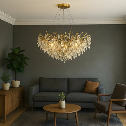 Modern Crystal Ceiling Chandelier Lamp