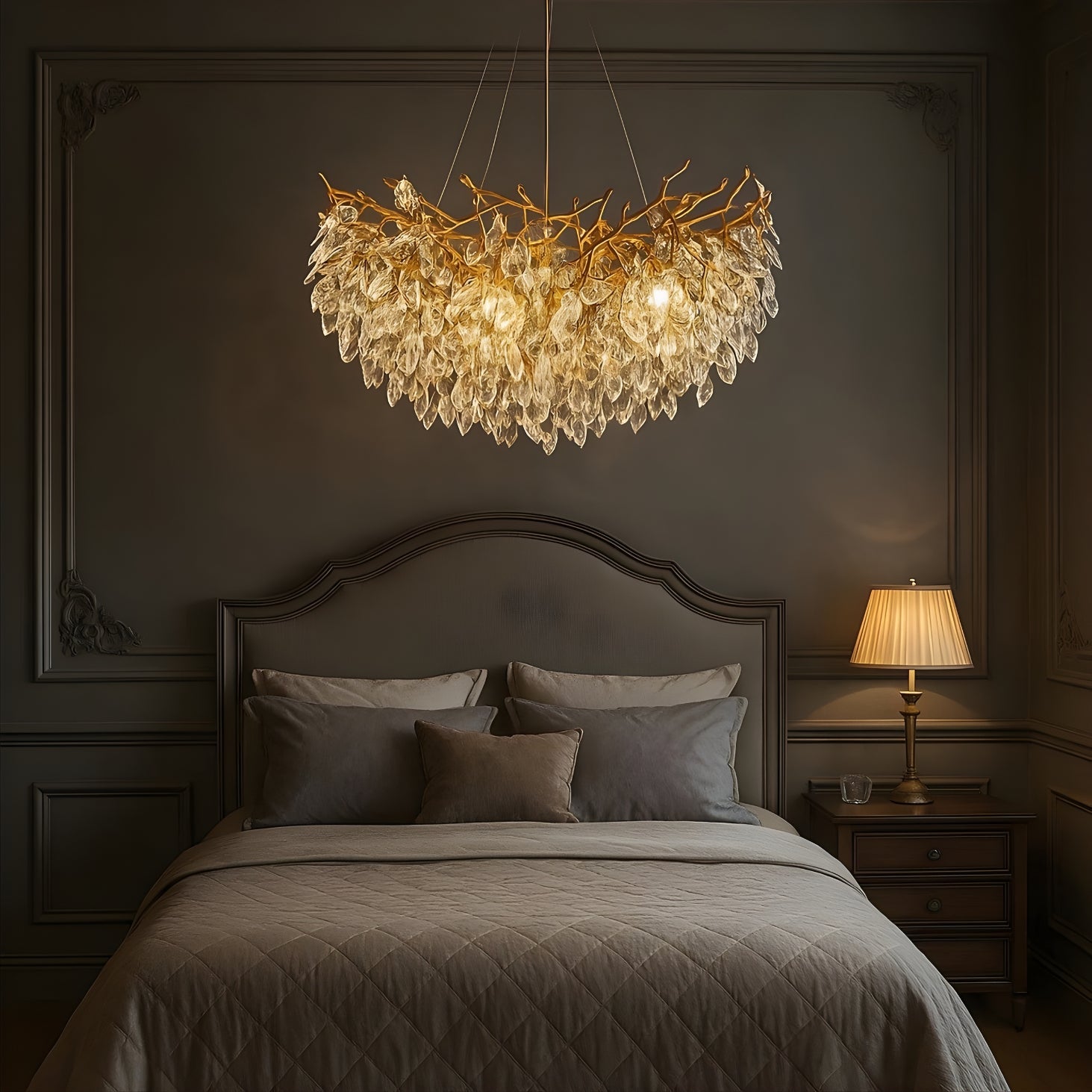 Modern Crystal Ceiling Chandelier Lamp