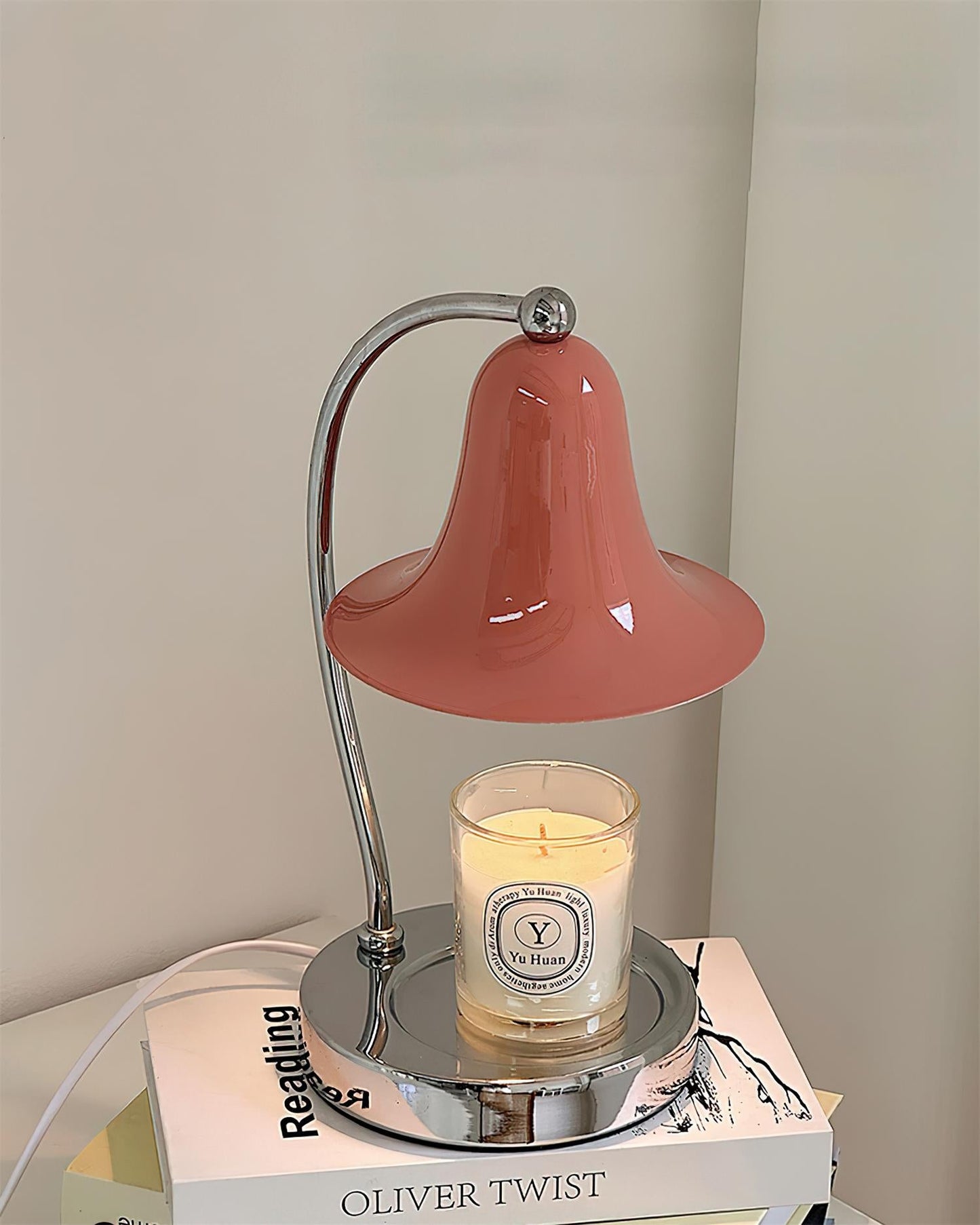 Bellano Lamp Warmer for Candles – Bell-Shaped Glass Shade