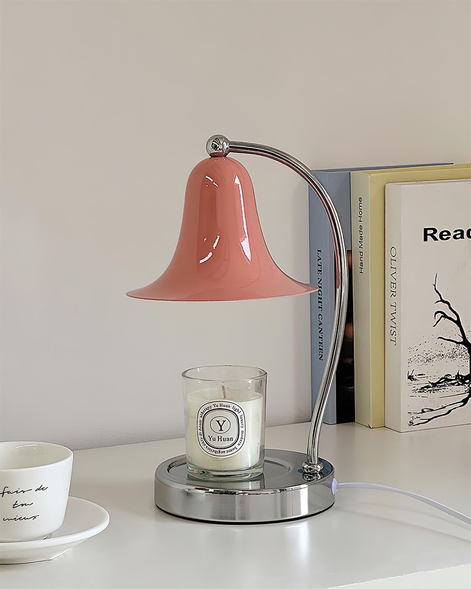 Bellano Lamp Warmer for Candles – Bell-Shaped Glass Shade