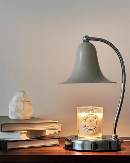 Bellano Lamp Warmer for Candles – Bell-Shaped Glass Shade