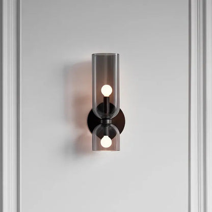 Elegant Led Glass Shades Contemporary Wall Sconce Lighting